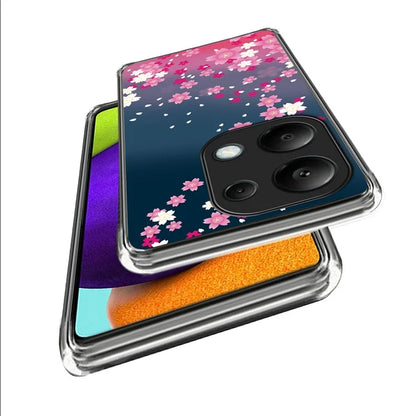 For Xiaomi Redmi Note 13 Pro 4G / Poco M6 Pro 4G Case Scratch-Proof Pattern Printing TPU Back Phone Cover