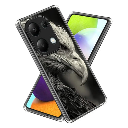 For Xiaomi Redmi Note 13 Pro 4G / Poco M6 Pro 4G Case Scratch-Proof Pattern Printing TPU Back Phone Cover