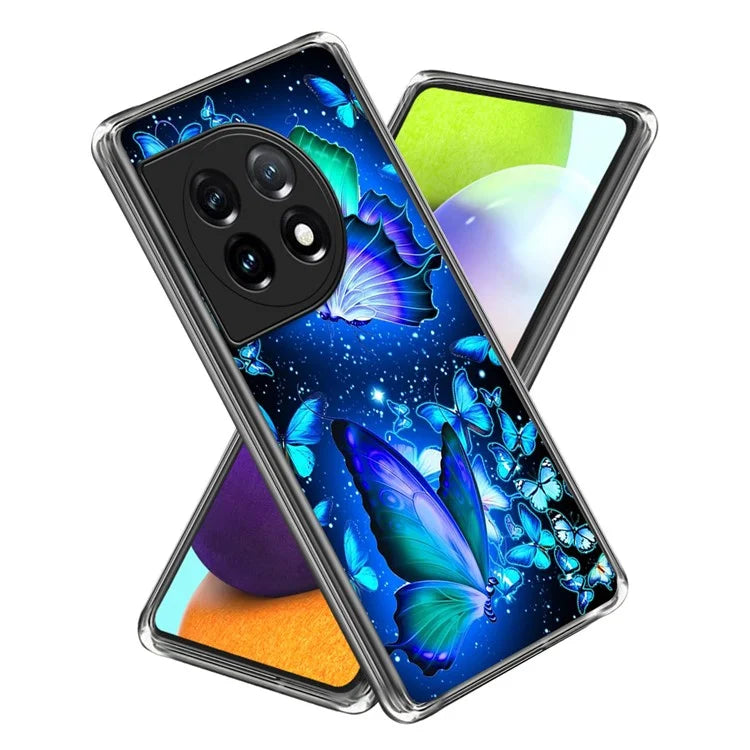 For OnePlus Ace 3 5G / 12R 5G Case Soft TPU Pattern Shockproof Cover