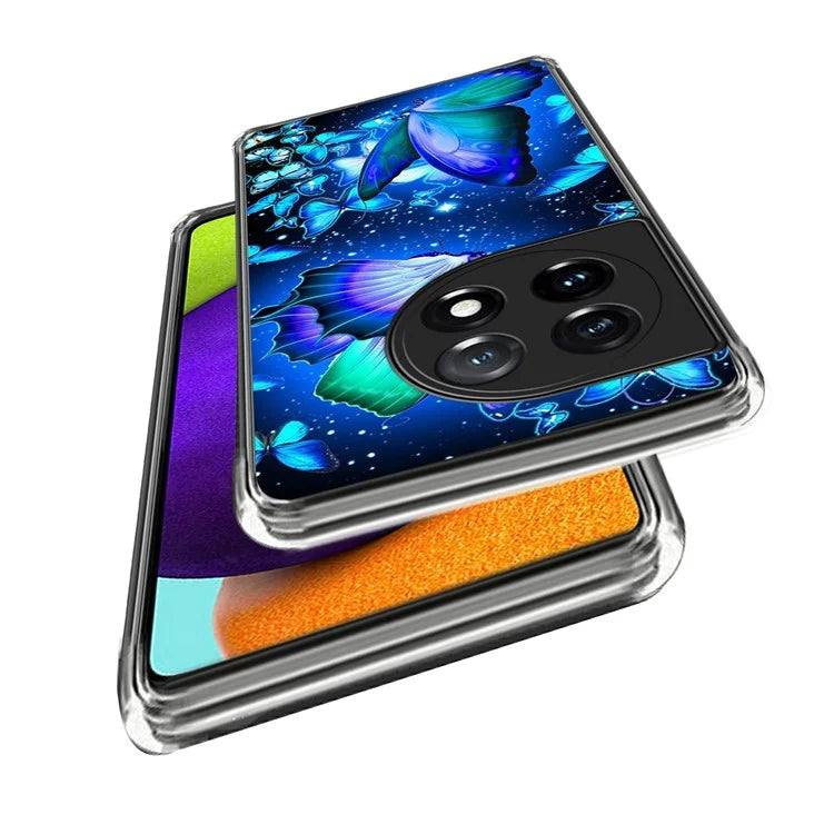 For OnePlus Ace 3 5G / 12R 5G Case Soft TPU Pattern Shockproof Cover