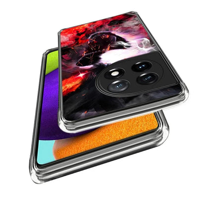 For OnePlus Ace 3 5G / 12R 5G Case Soft TPU Pattern Shockproof Cover