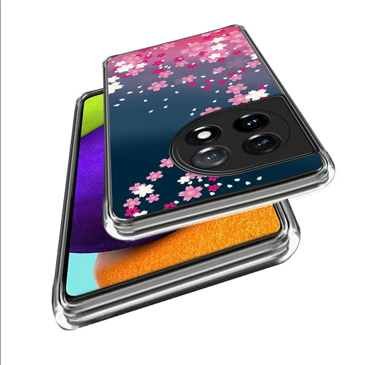 For OnePlus Ace 3 5G / 12R 5G Case Soft TPU Pattern Shockproof Cover