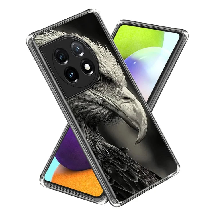 For OnePlus Ace 3 5G / 12R 5G Case Soft TPU Pattern Shockproof Cover