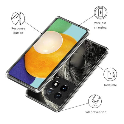 For OnePlus Ace 3 5G / 12R 5G Case Soft TPU Pattern Shockproof Cover