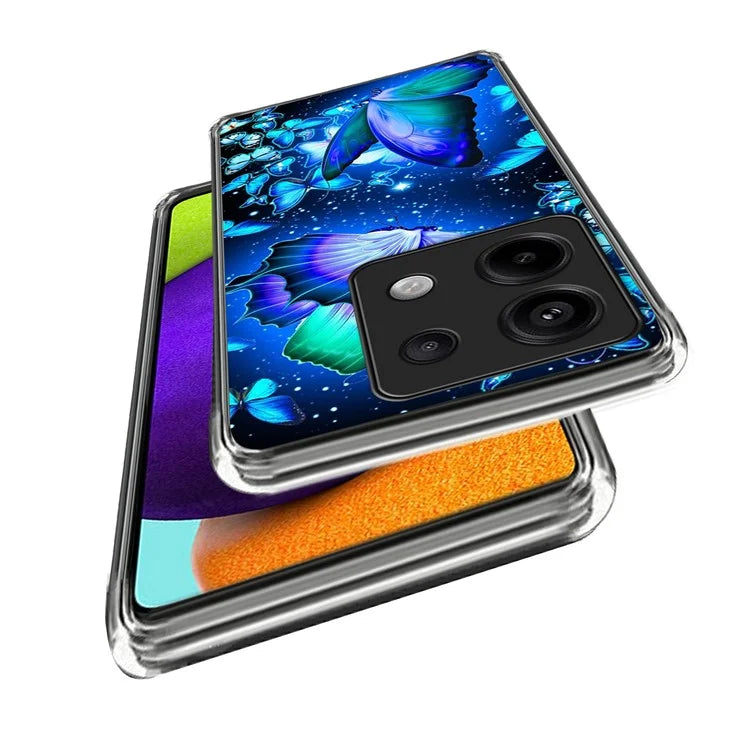 For Xiaomi Redmi Note 13 Pro 5G /  Poco X6 5G Case TPU Phone Cover Pattern Printed
