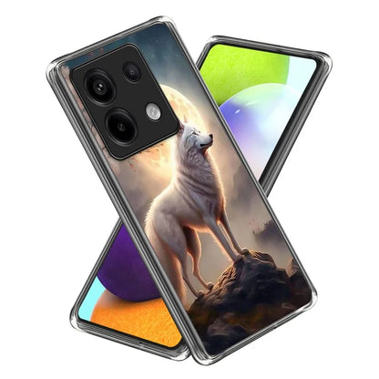 For Xiaomi Redmi Note 13 Pro 5G /  Poco X6 5G Case TPU Phone Cover Pattern Printed