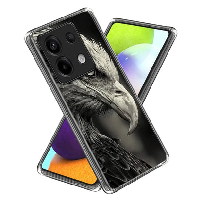 For Xiaomi Redmi Note 13 Pro 5G /  Poco X6 5G Case TPU Phone Cover Pattern Printed
