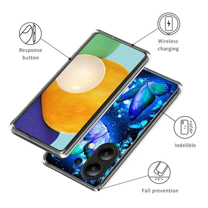 For Xiaomi Redmi Note 13 4G Slim Case Anti-Scratch Pattern Printing TPU Phone Cover