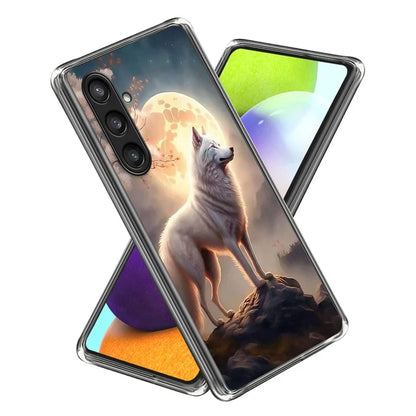 For Samsung Galaxy S23 FE Shockproof Case Pattern Printing Flexible TPU Phone Shell