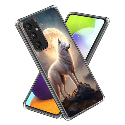 For Samsung Galaxy A35 5G Case Anti-Drop Pattern Print TPU Phone Shell