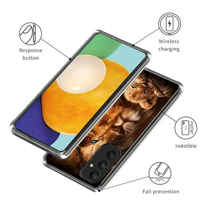 For Samsung Galaxy A35 5G Case Anti-Drop Pattern Print TPU Phone Shell