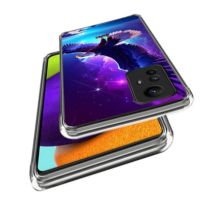 For Xiaomi Redmi Note 12S 4G Case Soft TPU Anti-Scratch Pattern Printing Back Cover