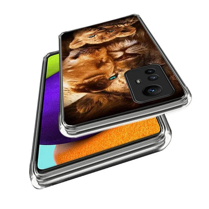 For Xiaomi Redmi Note 12S 4G Case Soft TPU Anti-Scratch Pattern Printing Back Cover