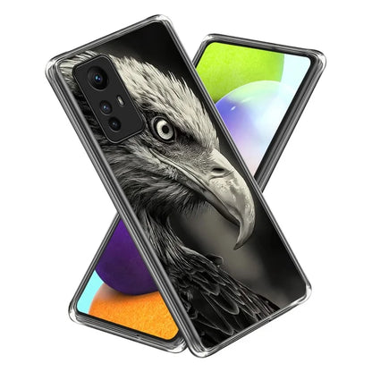 For Xiaomi Redmi Note 12S 4G Case Soft TPU Anti-Scratch Pattern Printing Back Cover