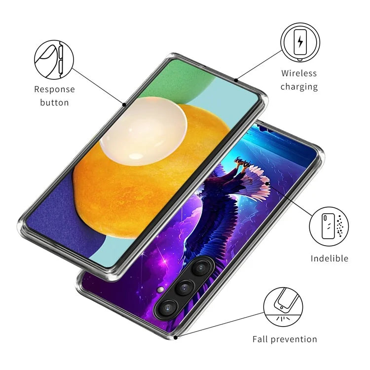 For Samsung Galaxy A05s 4G Case Pattern Flexible TPU Shock Absorption Phone Cover