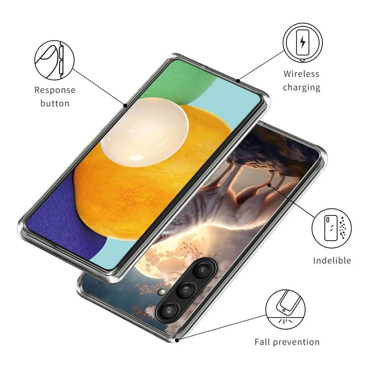 For Samsung Galaxy A05s 4G Case Pattern Flexible TPU Shock Absorption Phone Cover