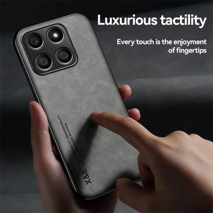 X&E For Honor X8b 4G Phone Case Shockproof Leather+TPU+PC Cover