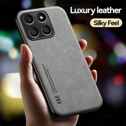 X&E For Honor X8b 4G Phone Case Shockproof Leather+TPU+PC Cover