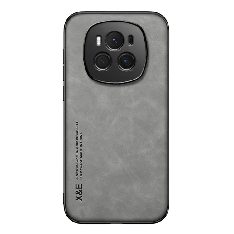 X&E For Honor Magic6 5G  Phone Case Anti-Scratch Leather+TPU+PC Cover