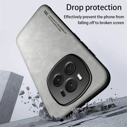 X&E For Honor Magic6 5G  Phone Case Anti-Scratch Leather+TPU+PC Cover