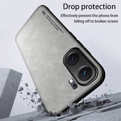 X&E For vivo iQOO Neo9 5G Slim Case Skin-Touch PU Leather+TPU+PC Phone Cover