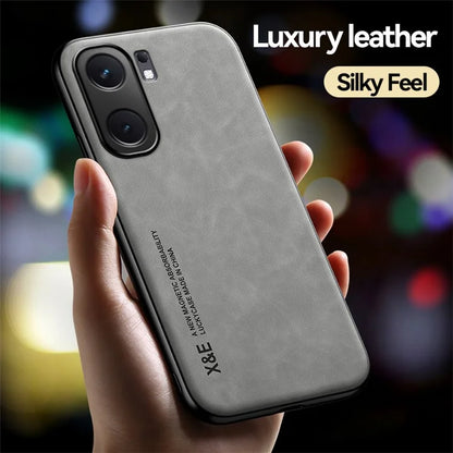 X&E For vivo iQOO Neo9 5G Slim Case Skin-Touch PU Leather+TPU+PC Phone Cover