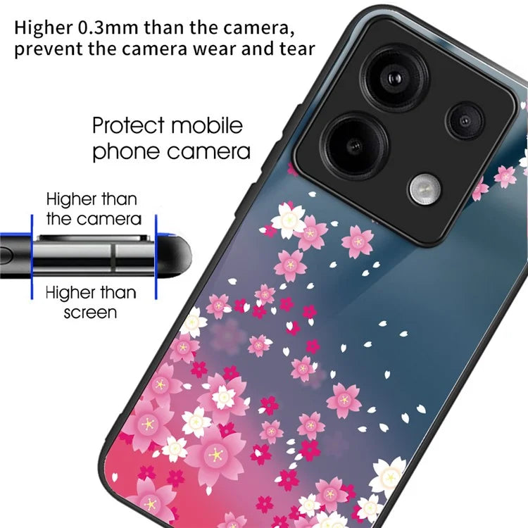 For Xiaomi Redmi Note 13 Pro 5G / Poco X6 5G Wholesale Case TPU+Tempered Glass Phone Cover