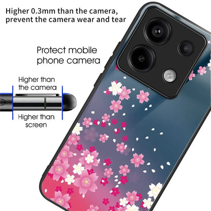 For Xiaomi Redmi Note 13 Pro 5G / Poco X6 5G Wholesale Case TPU+Tempered Glass Phone Cover