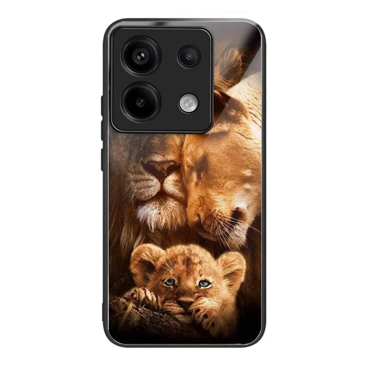 For Xiaomi Redmi Note 13 Pro 5G / Poco X6 5G Wholesale Case TPU+Tempered Glass Phone Cover