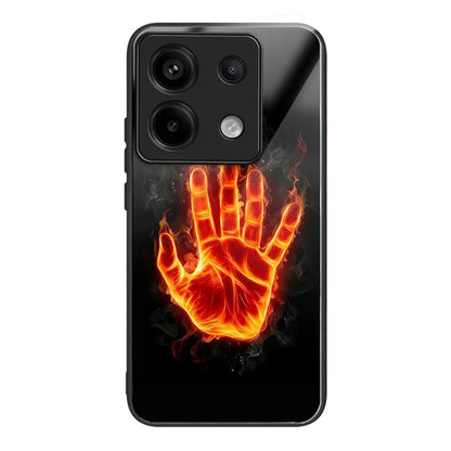 For Xiaomi Redmi Note 13 Pro 5G / Poco X6 5G Wholesale Case TPU+Tempered Glass Phone Cover
