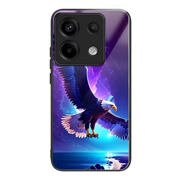 For Xiaomi Redmi Note 13 Pro 5G / Poco X6 5G Wholesale Case TPU+Tempered Glass Phone Cover