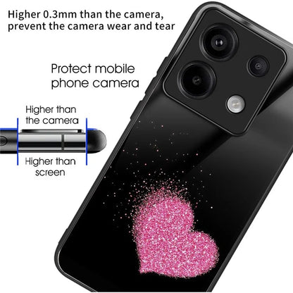 For Xiaomi Redmi Note 13 Pro 5G / Poco X6 5G Wholesale Case TPU+Tempered Glass Phone Cover