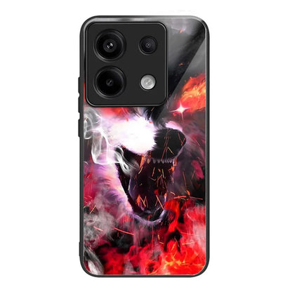 For Xiaomi Redmi Note 13 Pro 5G / Poco X6 5G Wholesale Case TPU+Tempered Glass Phone Cover