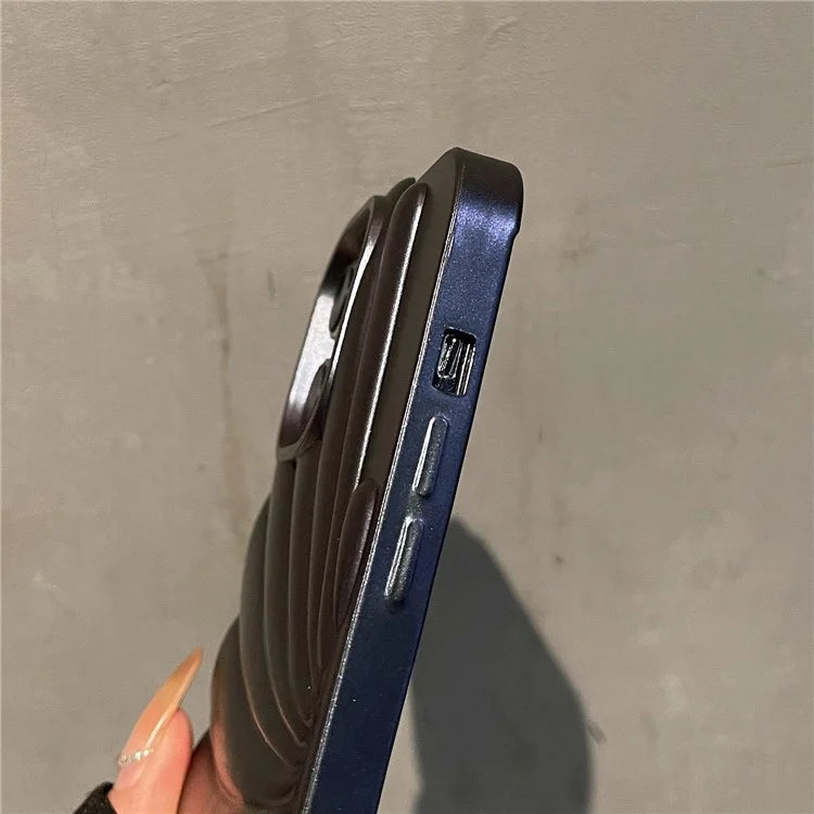 For iPhone 14 Pro Case Seashell Shape Color Change Soft TPU Phone Cover