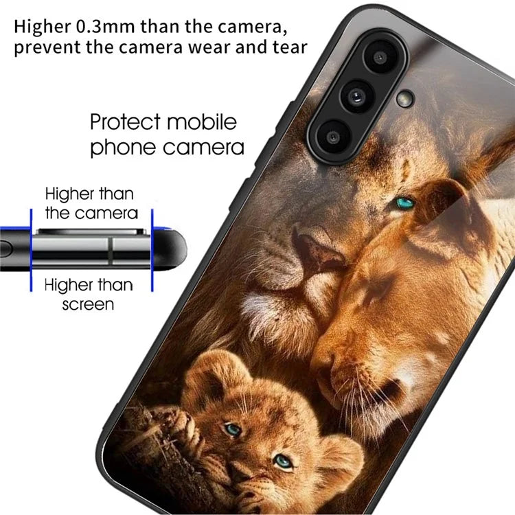 For Samsung Galaxy A14 4G / 5G Wholesale Case Fall Proof TPU+Tempered Glass Phone Cover