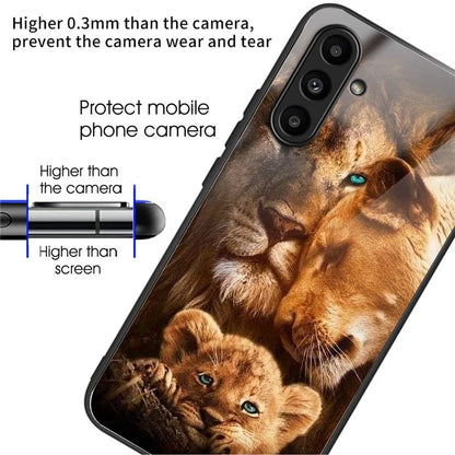 For Samsung Galaxy A14 4G / 5G Wholesale Case Fall Proof TPU+Tempered Glass Phone Cover