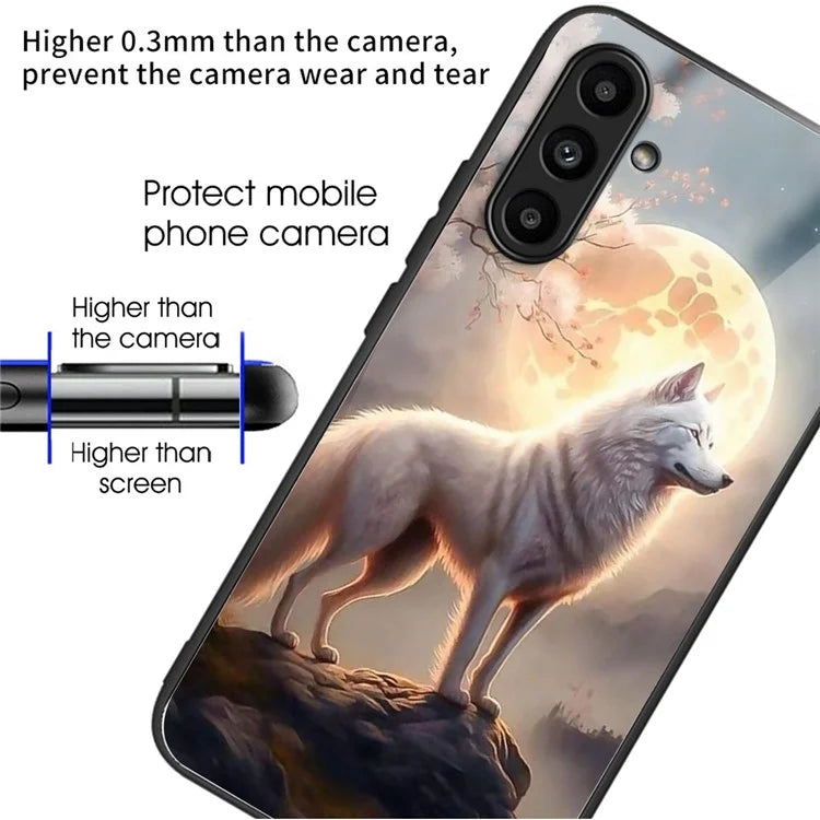 For Samsung Galaxy A14 4G / 5G Wholesale Case Fall Proof TPU+Tempered Glass Phone Cover