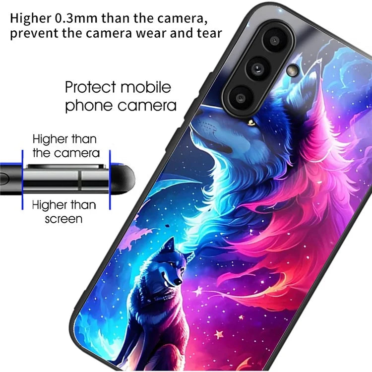 For Samsung Galaxy A14 4G / 5G Wholesale Case Fall Proof TPU+Tempered Glass Phone Cover