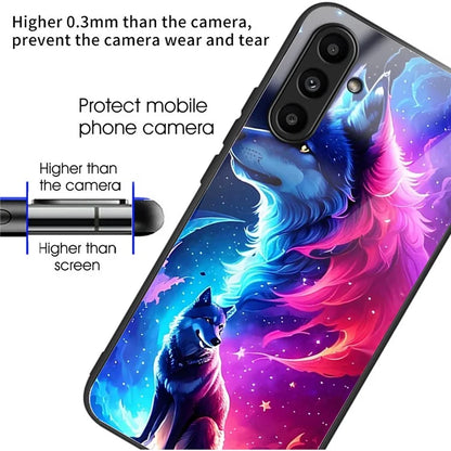 For Samsung Galaxy A14 4G / 5G Wholesale Case Fall Proof TPU+Tempered Glass Phone Cover