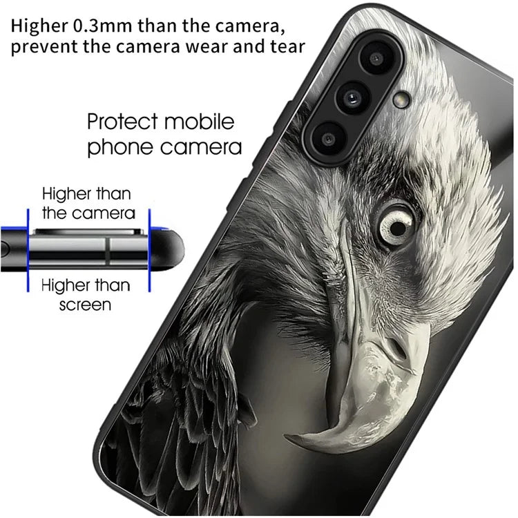 For Samsung Galaxy A14 4G / 5G Wholesale Case Fall Proof TPU+Tempered Glass Phone Cover