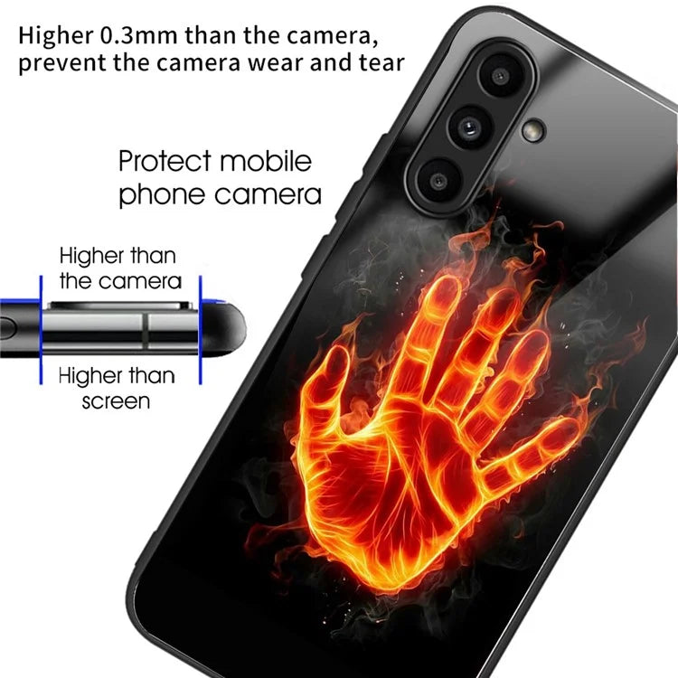 For Samsung Galaxy A14 4G / 5G Wholesale Case Fall Proof TPU+Tempered Glass Phone Cover