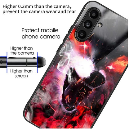 For Samsung Galaxy A14 4G / 5G Wholesale Case Fall Proof TPU+Tempered Glass Phone Cover