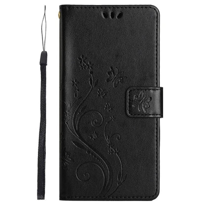 For Samsung Galaxy Xcover7 Case Leather Wallet Stand Phone Cover Butterfly Pattern