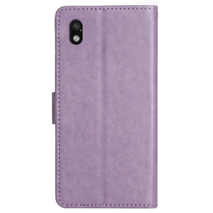 For Sony Xperia Ace III Leather Wallet Case Butterfly Floral Flip Phone Cover