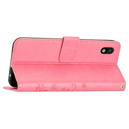 For Sony Xperia Ace III Leather Wallet Case Butterfly Floral Flip Phone Cover