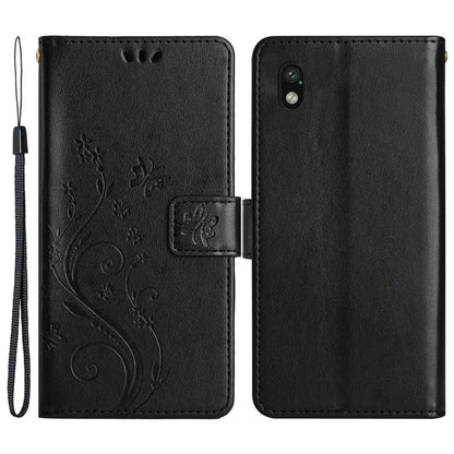 For Sony Xperia Ace III Leather Wallet Case Butterfly Floral Flip Phone Cover
