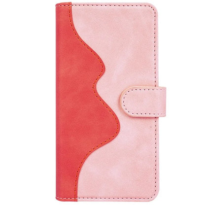 For Realme C65 4G Case Two-Color Splicing Leather Wallet Phone Cover