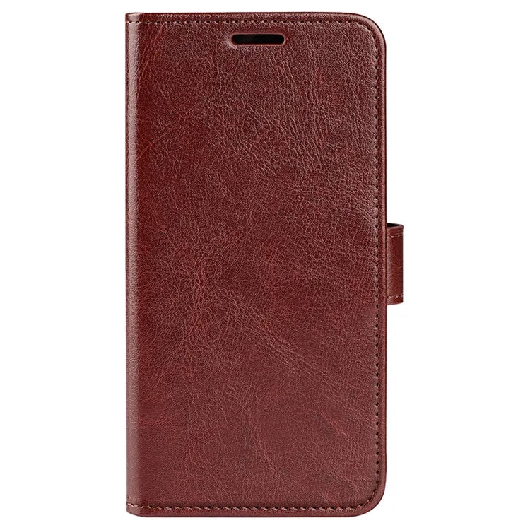 For Realme C65 4G Case Crazy Horse Texture Leather Folio Cover