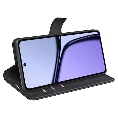For Realme C65 4G Wallet Case Square Magnetic Clasp Leather Phone Cover