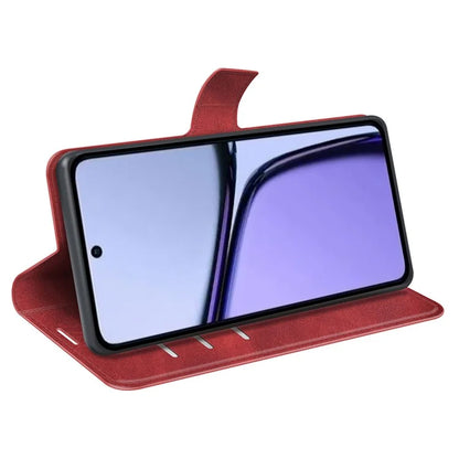 For Realme C65 4G Wallet Case Square Magnetic Clasp Leather Phone Cover